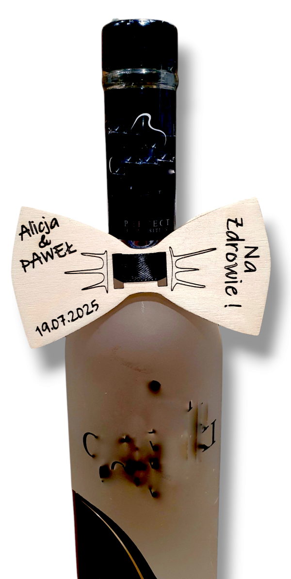 Zawieszka na alkohol-muszka. - obrazek 2